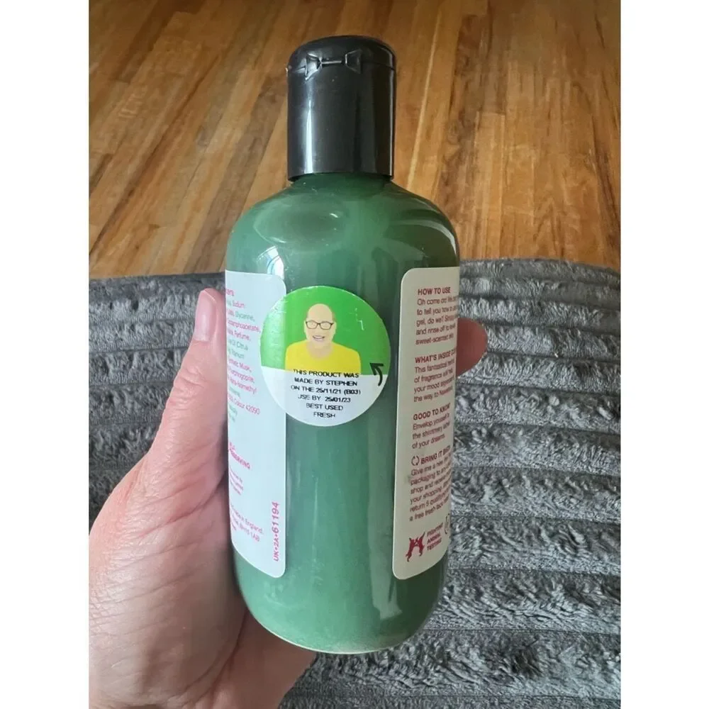 Lush UK Kitchen Exclusive Snow Fairy Shower Gel RARE NEW